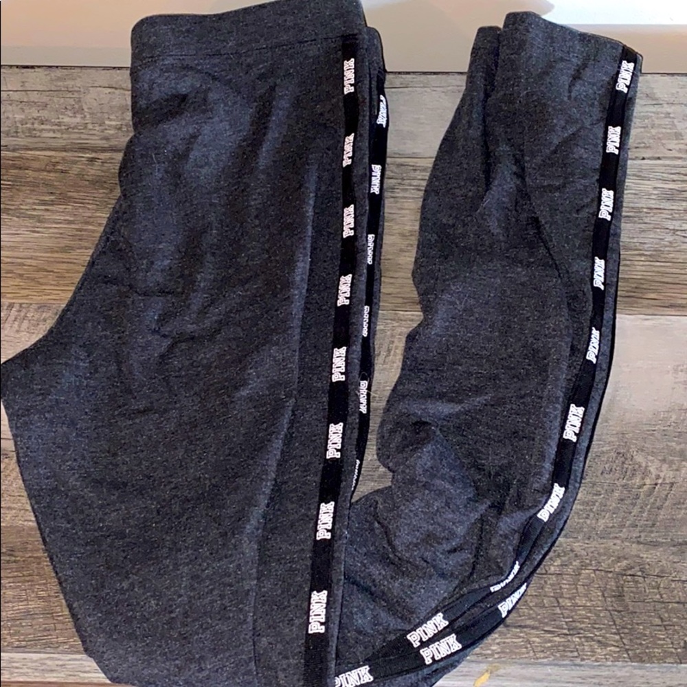 VS PINK gray leggings